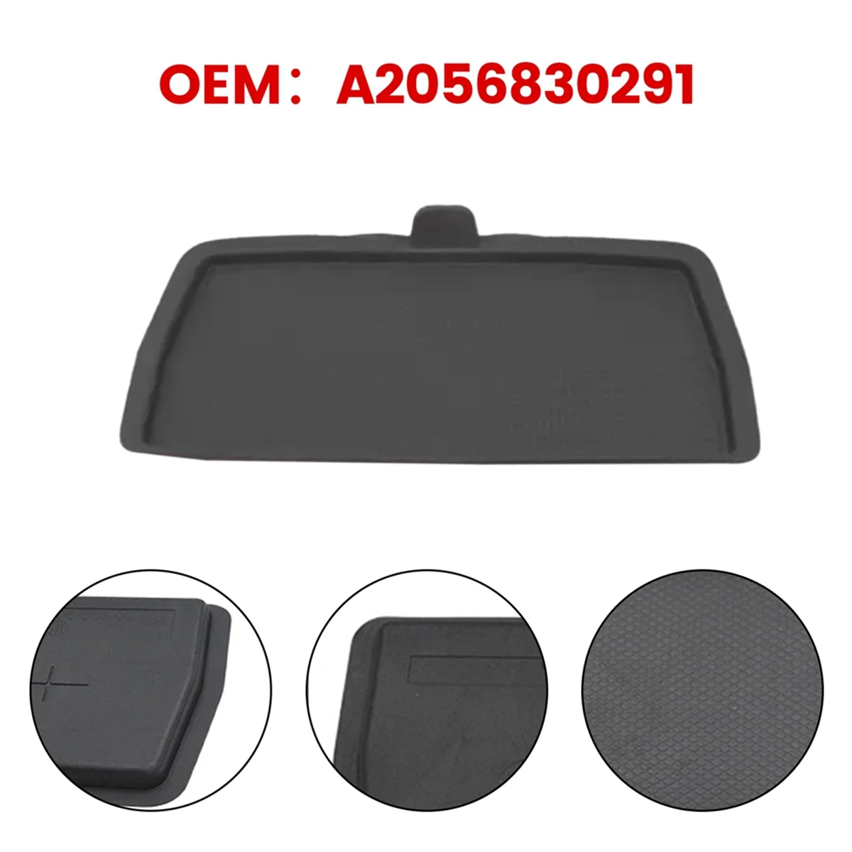 A2056830291 for Mercedes Benz Glc X253 W205 C300 Car Centre Console Cup Holder Rubber Tray Inserts