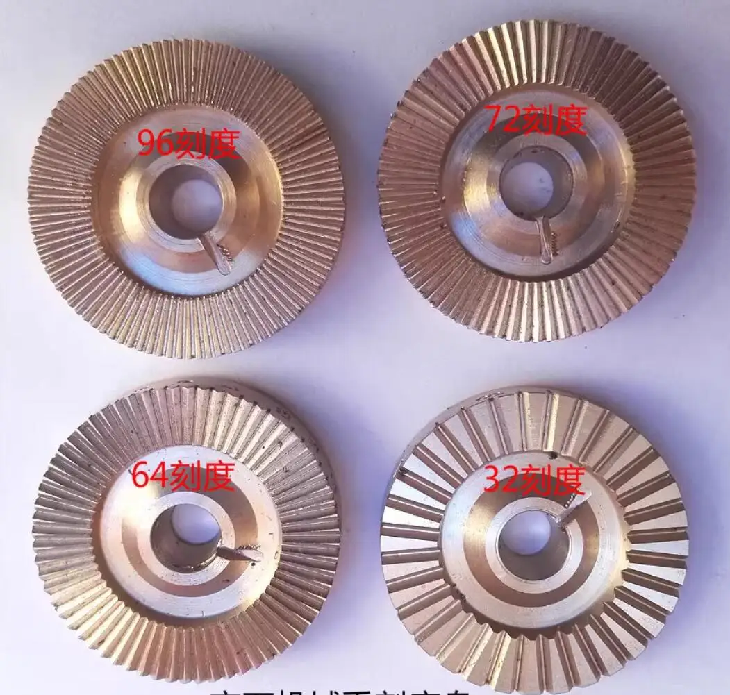 Gem Stone Faceting hine Gear 96 72 64 32 Index Wheel 45° angle adapter b gemstone processing doping rod clips tool holder