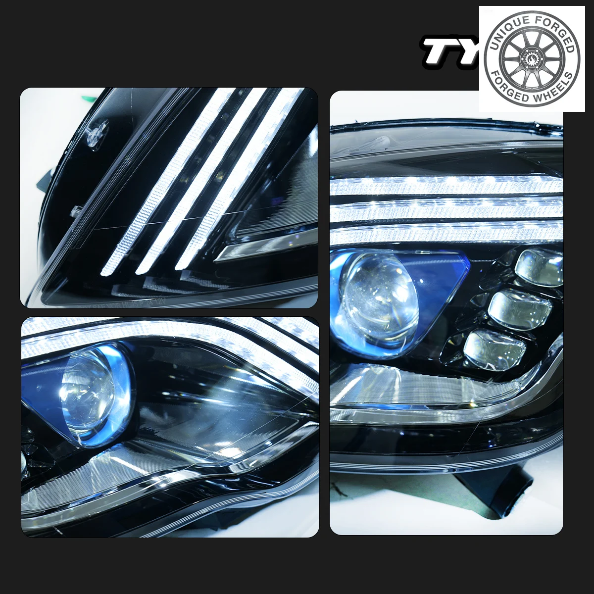 

BC Car For R-Class W251 Headlights 2010-2017 Upgrade Modified New DRL Dynamic Turn Signal LED Headlight Auto Accsori