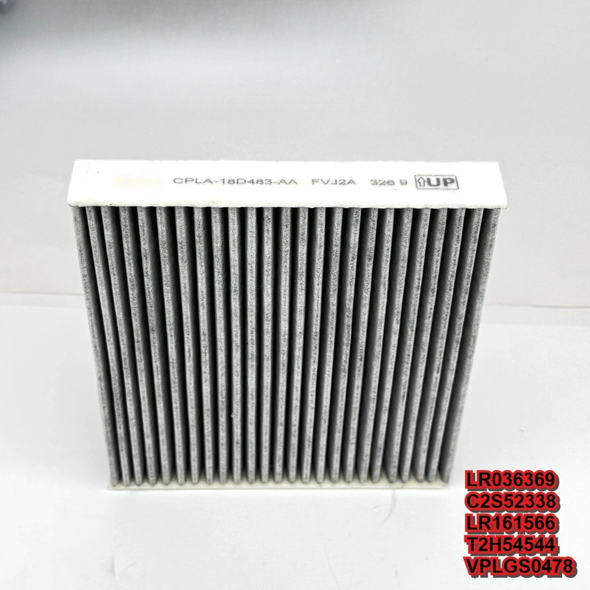 

LR036369 C2S52338 LR161566 T2H54544 VPLGS0478 Air Conditioning Dust Filter for Jaguar F-PACE XE RANGE I-PACE DISCOVERY 5
