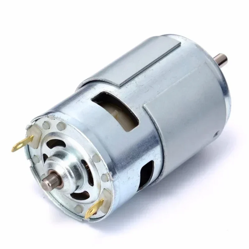 RS 775 Motor DC 12V Double Ball Bearing 3000 Rpm 4500 Rpm  5500rpm 12000 Rpm High Torque Low Noise Permanent Magnet Mic