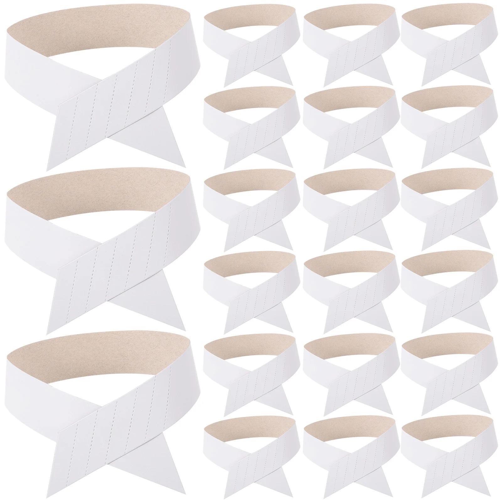 100 Pcs Shirt Paper Collar White Stays Rib Women Support For Dress Shirts Whiteboard Shaper Men's