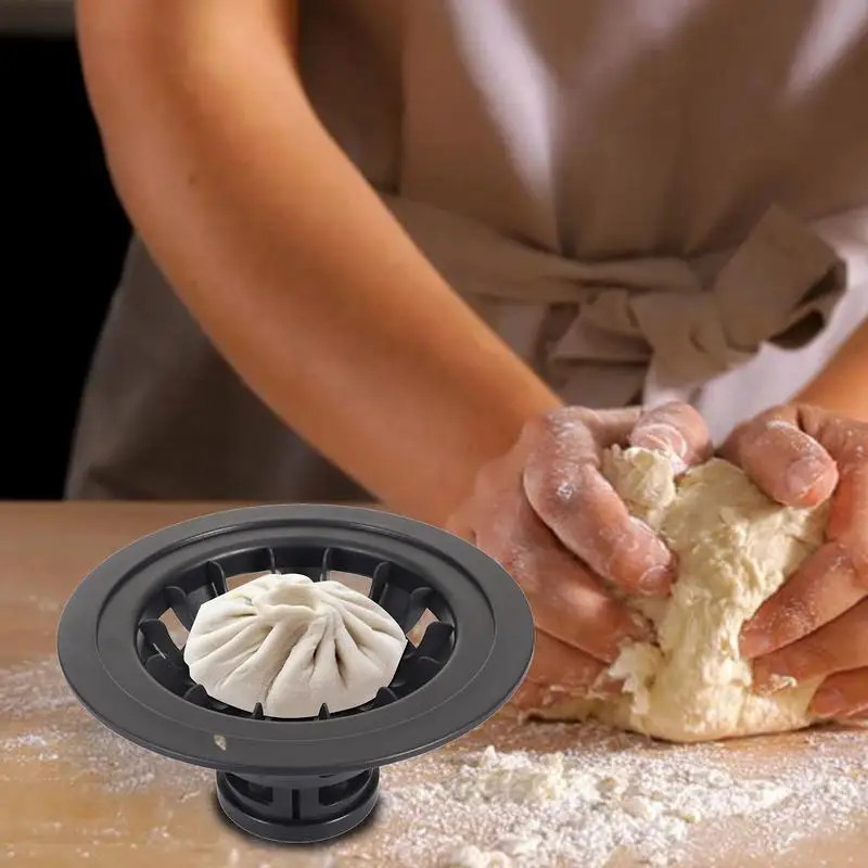 Baozi Maker Machine 7.1in Food-Grade Bun Mold Dumpling Maker Baozi Mold Kitchen Gadgets Steamed Stuffed Bun Making Mold For