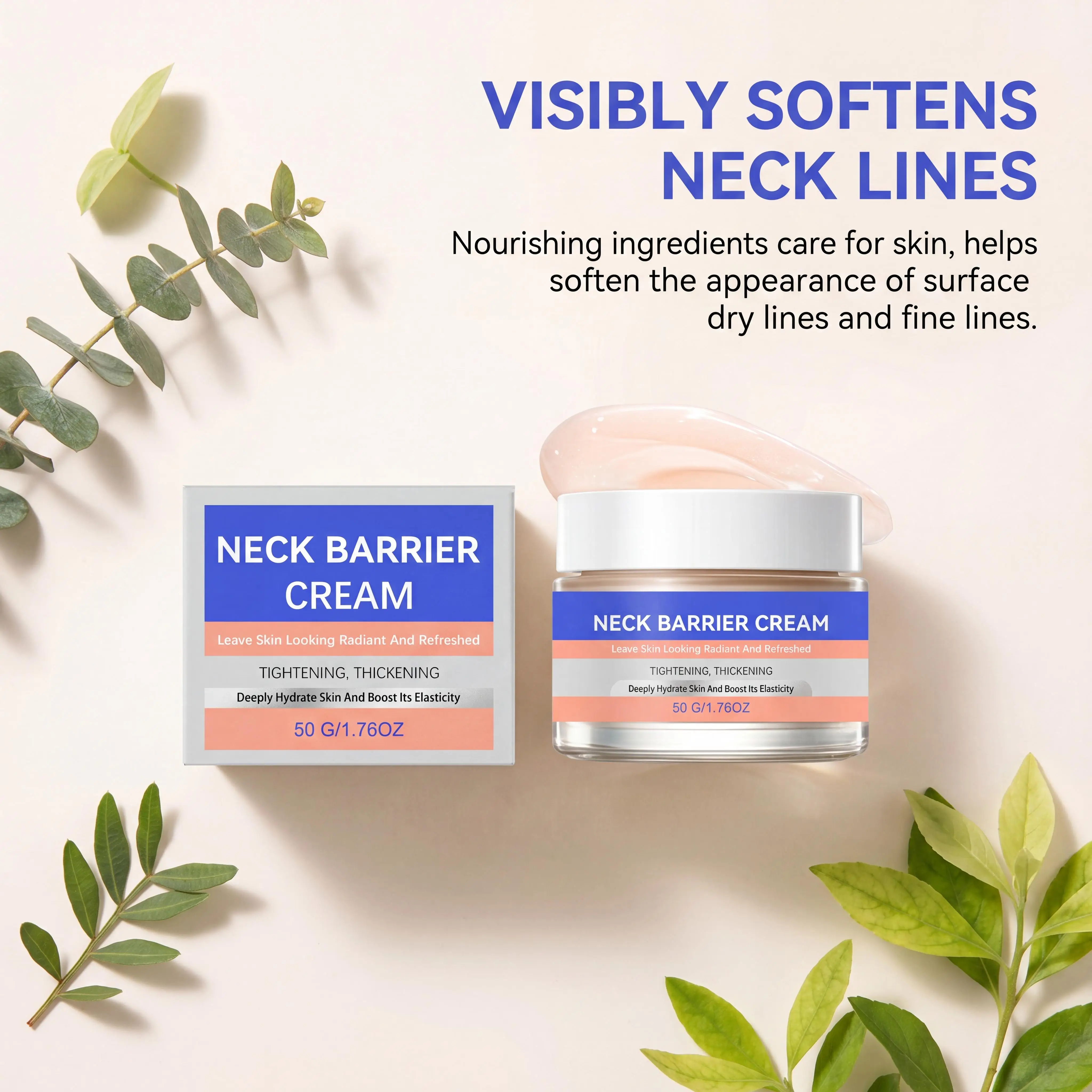 Lifting Neck Cream Reduce Neck Fine Lines Eliminate Double Chin Deep Moisturzing Smoothing Skin Collagen Tightening Neck Cream