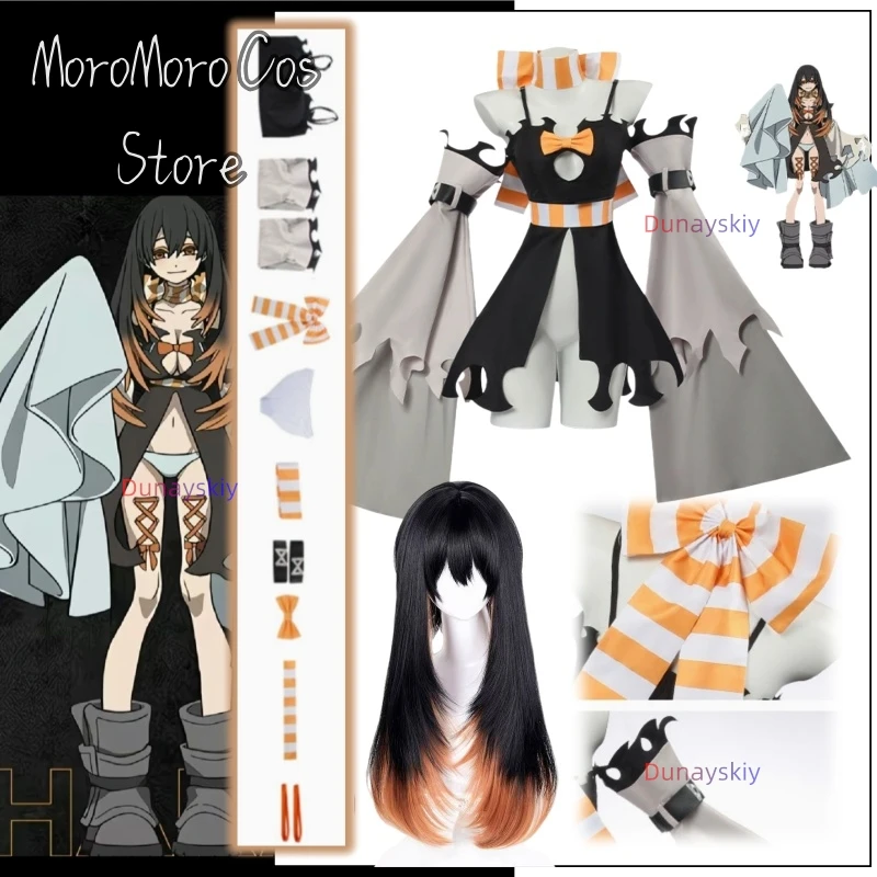 

Аниме Gachiakuta Amo Empool, костюм для косплея, обувь для взрослых и женщин, платье, сексуальная униформа, карнавальная праздничная одежда на Хэллоуин, наряд