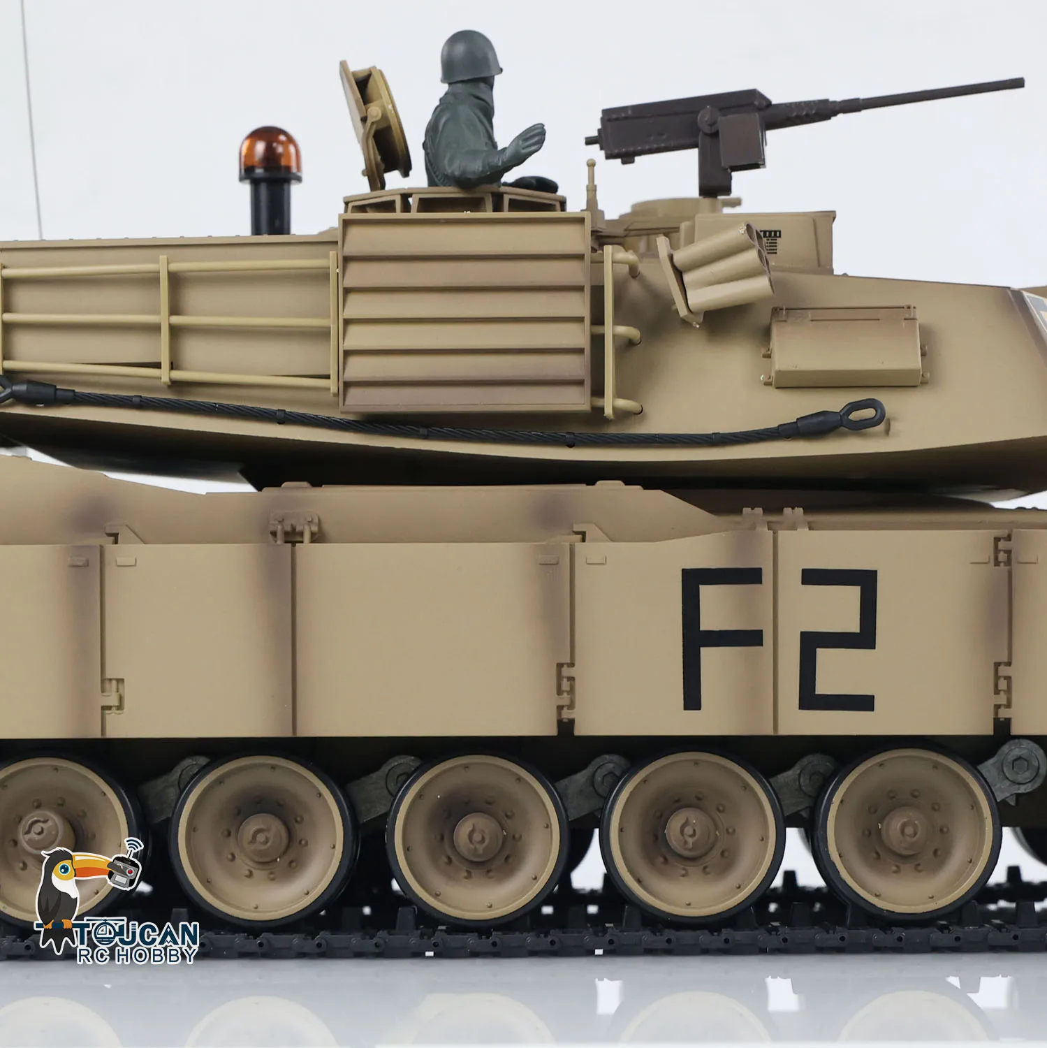 Henglong 1/16 RTR RC Tank M1A2 Abrams 3918 2.4G 7.0 Modelo de plástico Brinquedo de batalha militar para colecionadores adultos TH17788