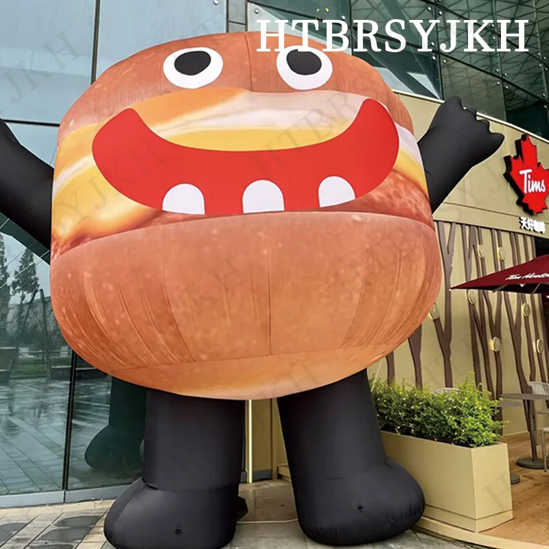 Inflatable bread air model cartoon simulation custom food and dessert promotion mall market atmosphere decorative props