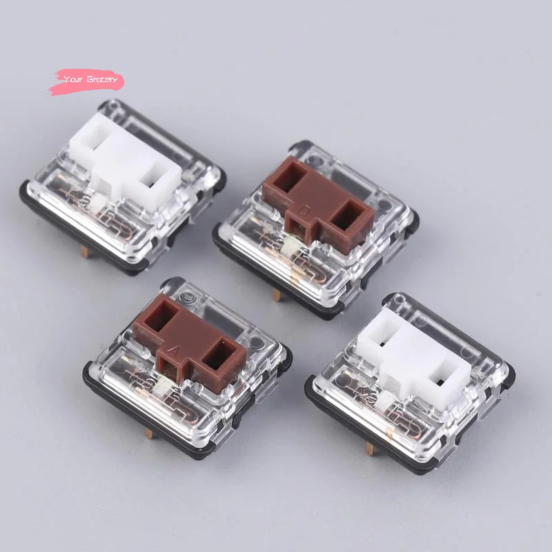 Y-5Pcs Low Profile Keyboard Switch White Brown Red Switches For G913 G915 G813 G815 Keyboard Repair Parts