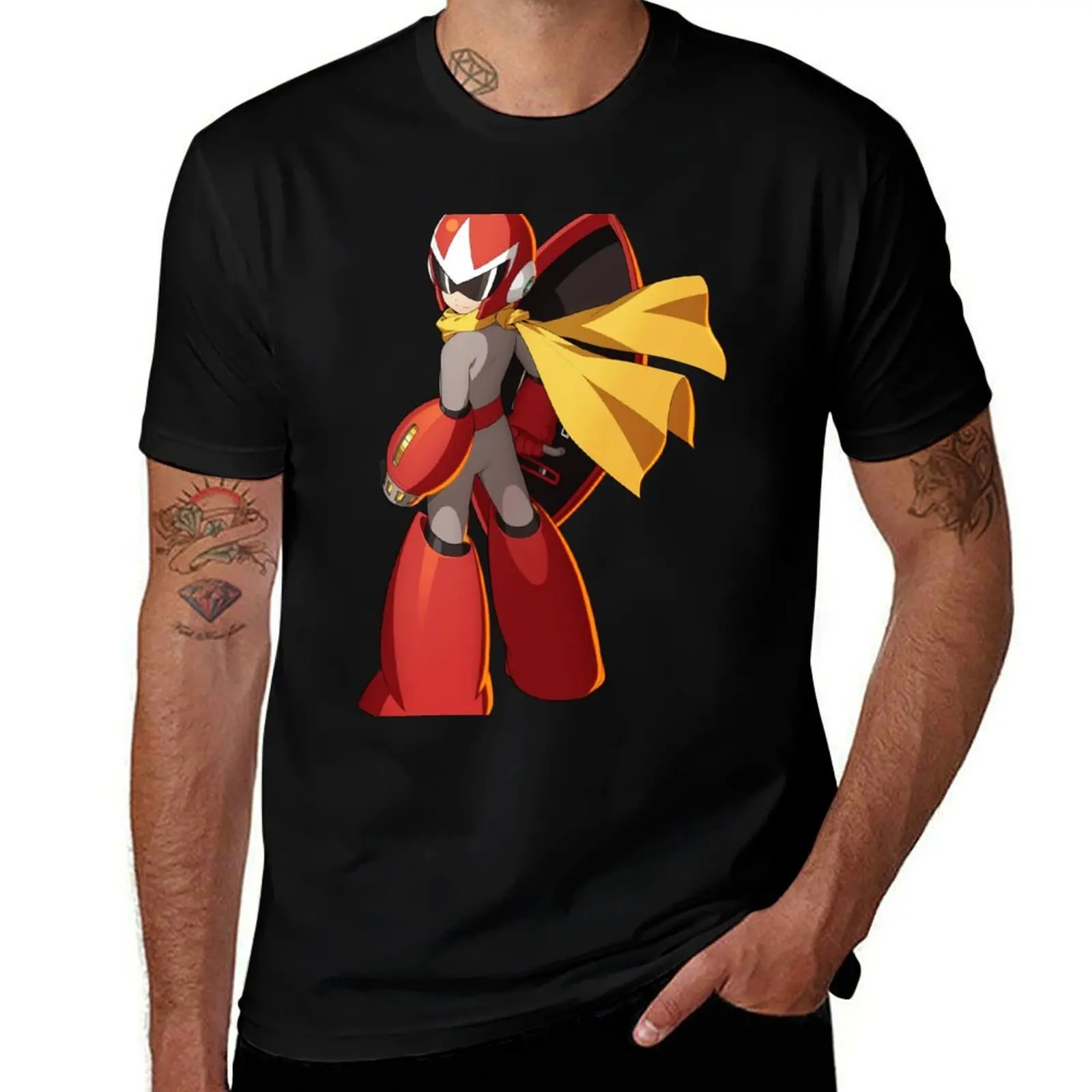 

shirts Xdive man man designer Megaman shirt Protoman cotton funny T-Shirt shirts t men t t for