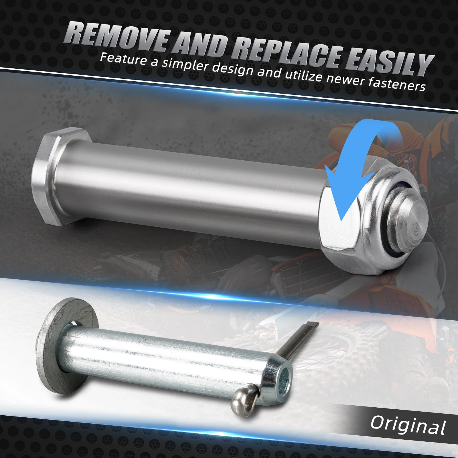 NICECNC القدم الوتد مسند القدمين دبابيس ل Husqvarna TE300 TE250 FE350 FE450 FE501 2024 TX300 TC125 TC250 FC250 FC350 FX450 2023-2024 #6