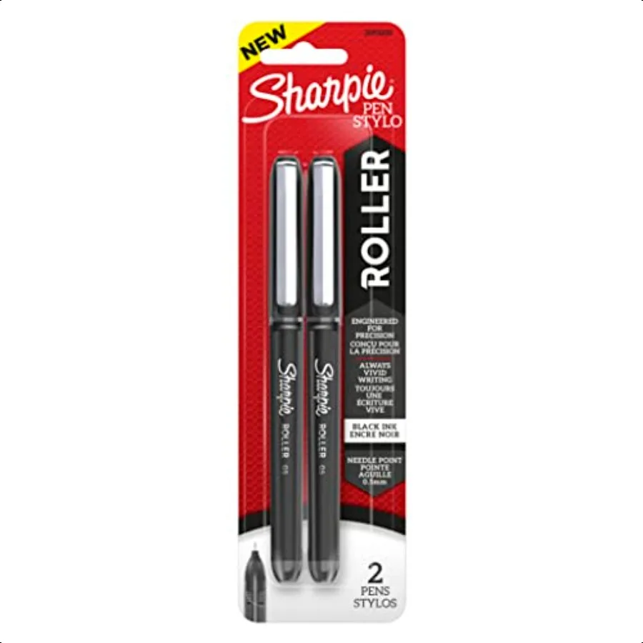 

Newell Brands Rollerball Pen Retractable 2pk Black