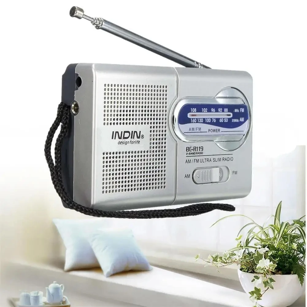 BC-R119 Radio AM FM Battery Operated Portable Radio Best Reception Longest Lasting For Emergency Hurricane Running Walking Home image 2