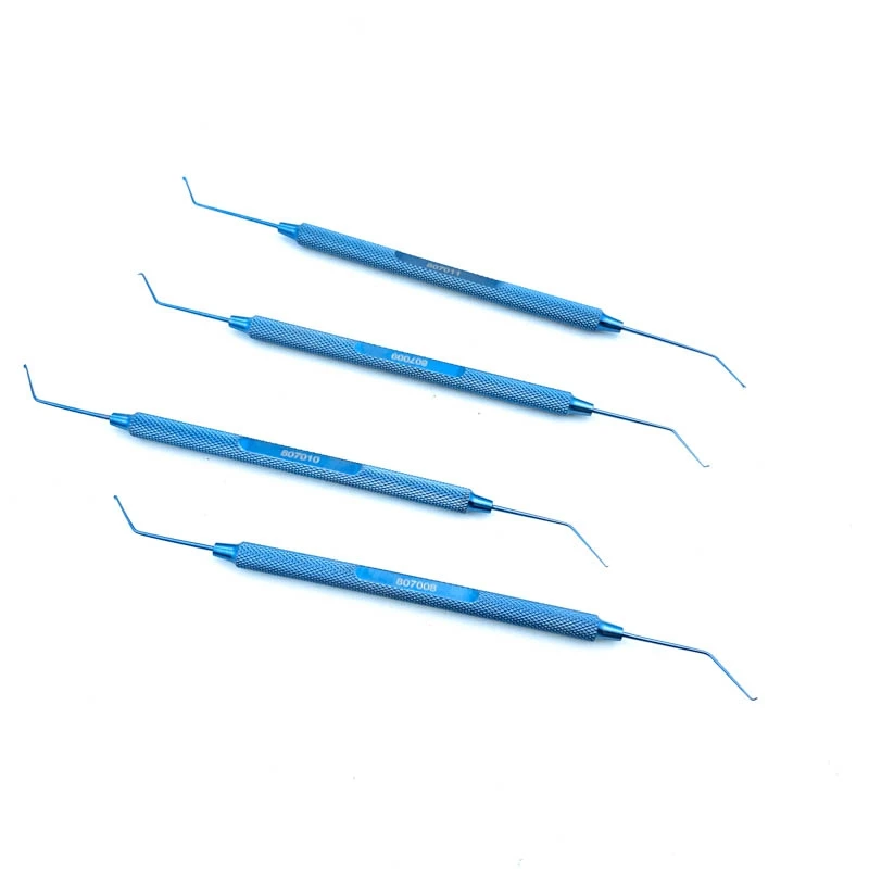 Double‑End Sinskey Spatula Hook Chopper Manipulator For Ophthalmic Skill Training