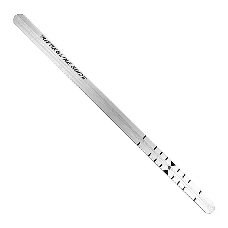 Golf Putting Ruler Putting Green Alignment Rail Golfing Practice Tool Improves Hitting Accuracy And Precise Distance Control For