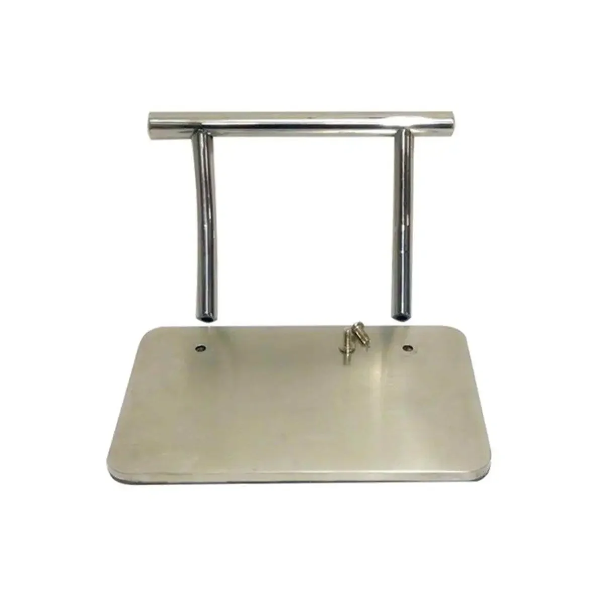 Stainless Steel Footrest Barber Salon Tattoo Hairdressing Seat Floor Chair Stand