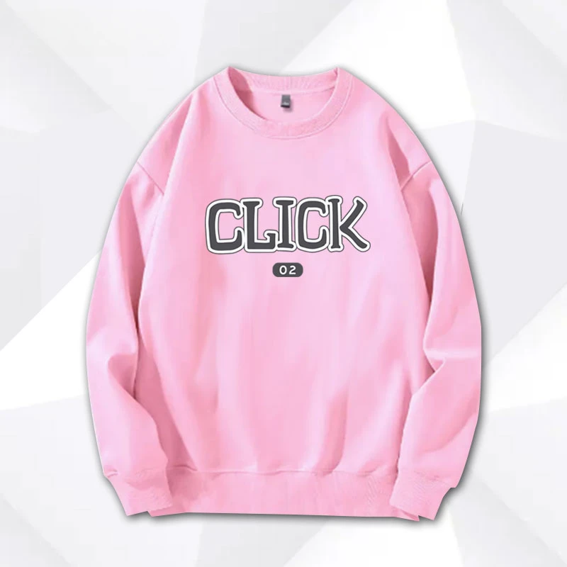 Anime Link Click Grafik Hoodie Frauen Männer O-Ausschnitt Langarm Crewneck Sweatshirt lässig Trainings anzug lustige Kleidung