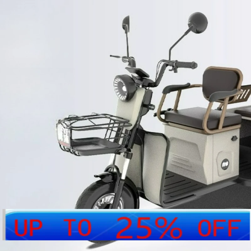 

LTT national standard electric tricycle household small leisure transport battery car with shed