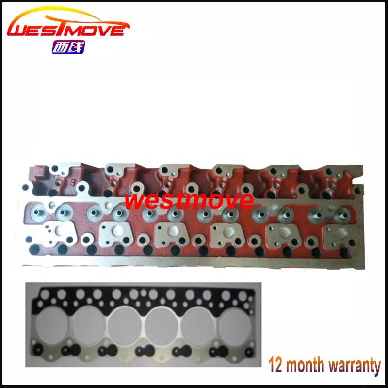 

cylinder head for Komatsu engine : 6D95 S6D95 with gasket