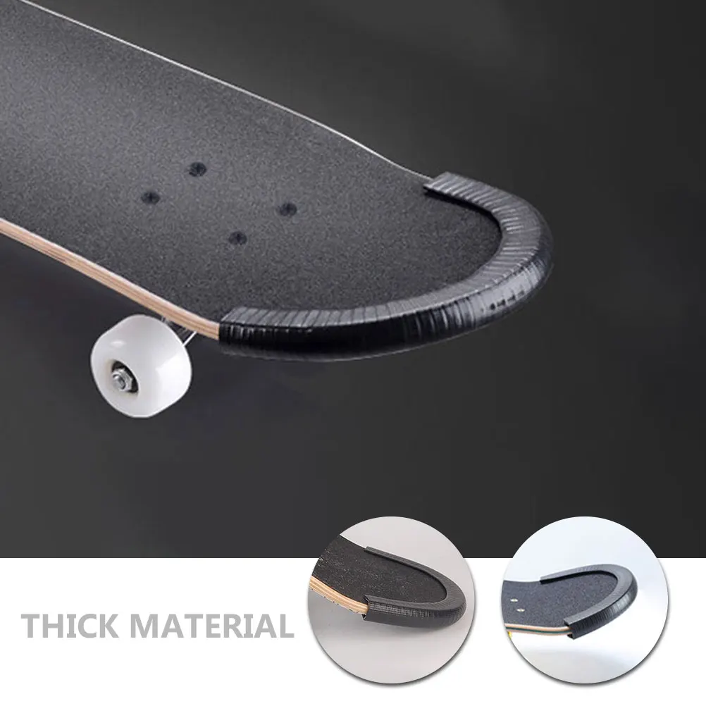 

Skateboard Case Deck Guard Protectors Bumper For Replaceable Accessory Accessories Silicone Rubber Protection