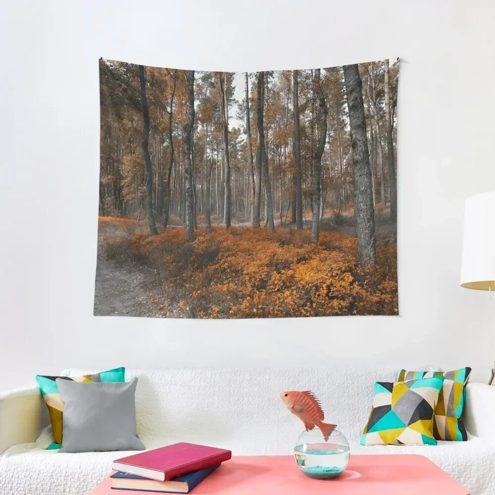 

autumn forest Tapestry Room Decorations Aesthetic Home Decoration Decor For Bedroom Decoration For Bedroom Tapestry