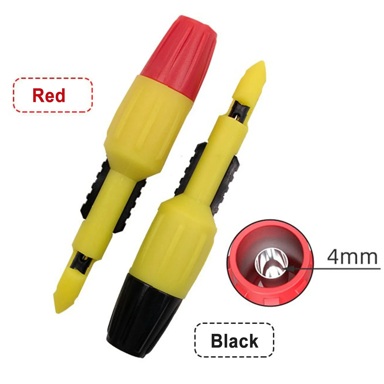 Insulation Wire Piercing Puncture Probe Test Hook Clip Car Line Inspection Probe with 2mm/4mm Socket Auto Repair Tool