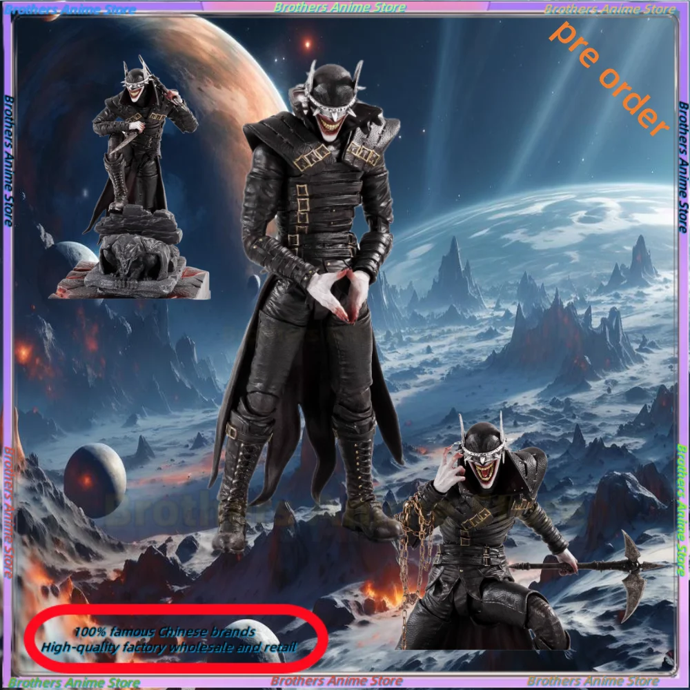 

В наличии. Отличный товар. Фигурка DC Laughing Bat Dark Night Metal 1/12.