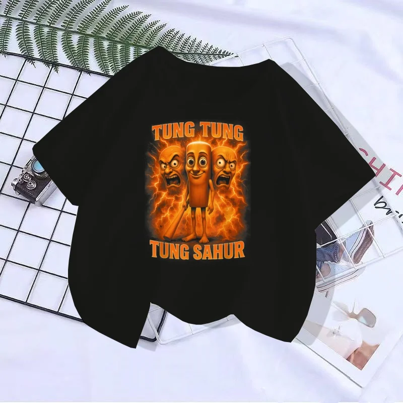 الإيطالية Brainrot الحيوانات الاطفال تي شيرت كابتشينو Assassino قصيرة الأكمام بلايز للأطفال مضحك ميمي لطيف المحملة الصيف الملابس