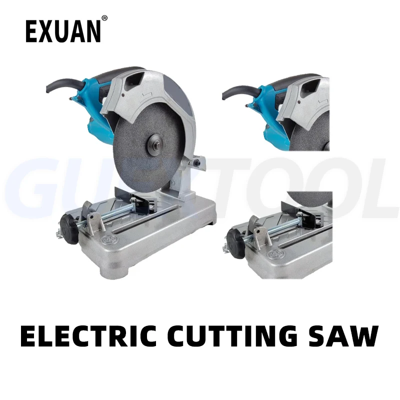 7-Inch Electric Cutting Machine Wood Aluminum Steel Cutter 45° Sawing Machine Blade Machine Multifunctional Cutting Saw 220V