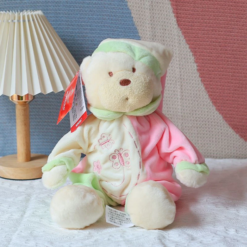 60CM Cute Bear Plush Toys Dressed Up For Sleeping To Soothe Children Doll Pajamas Style Children's Birthday Christmas Gifts