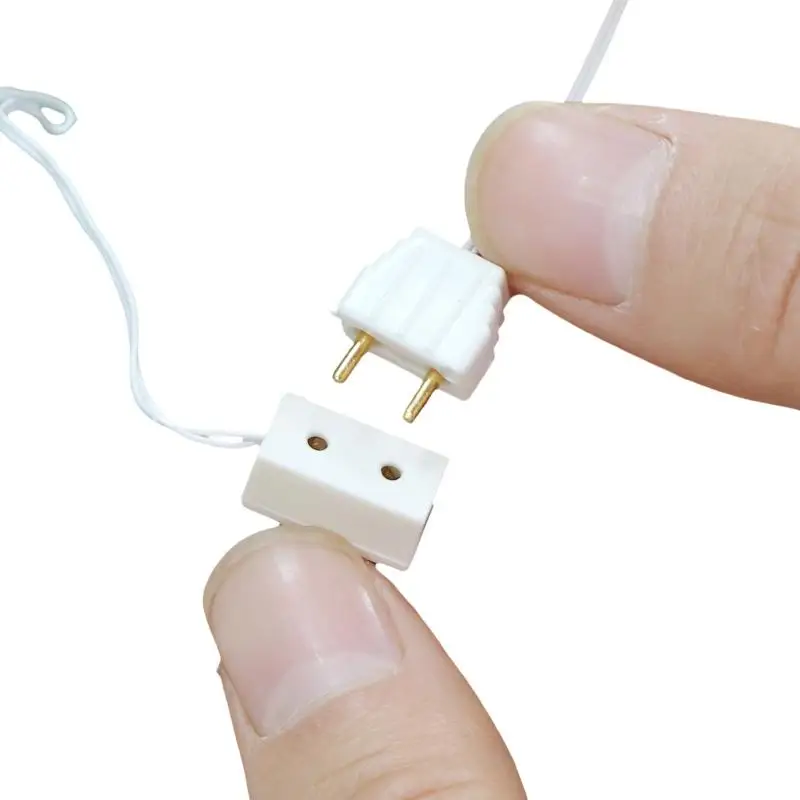 Juego de 4 luces para casa de muñecas, transformador, juguetes para juego de imitación para niños, accesorios para electrodomésticos en miniatura, 1/12