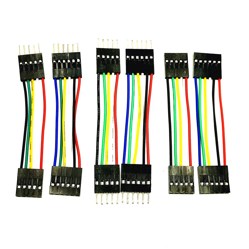 10pcs 5cm Breadboard Dupont Cable For Arduino Line 2.54mm Male Female Dupont Jumper Wire 26AWG Cable DIY Electronic Connector