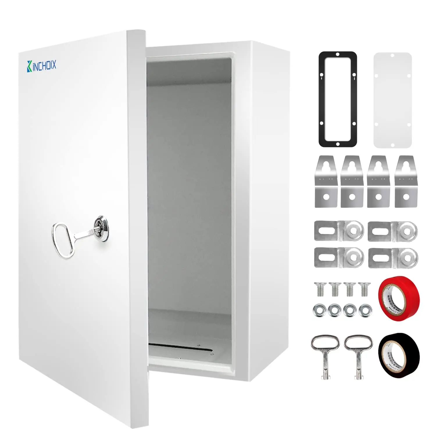 

Waterproof Outdoor Electrical Enclosure Box 24x16x10" Nema 4X Lockable Weatherproof Junction Box