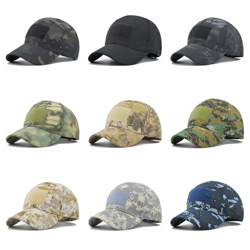 

UnisexOutdoor Multicam Camouflage Baseball Caps Tactical Airsoft Fishing Hunting Hiking BasketballSport Adjustable Snapback Hats