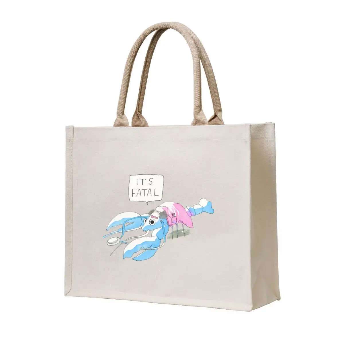 

Dr Lobster Tote Bag shopping bag canvas shopping bag Large bags for women