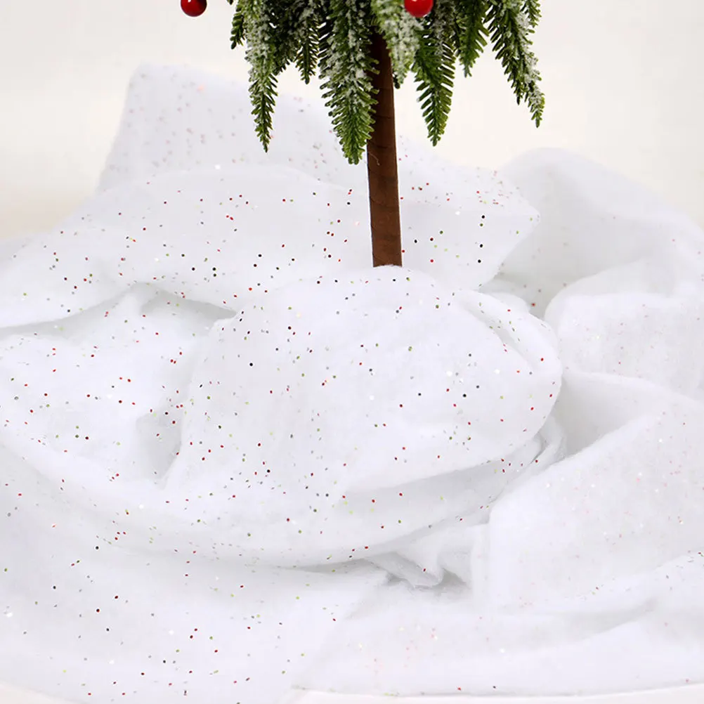 

Artificial Decorative Cotton For Christmas Snow Prop White Fake Snow Home Decor Holiday Party Winter Scene Festive