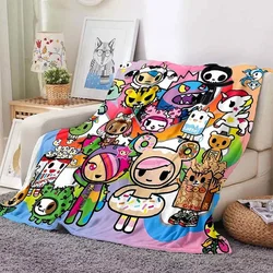 Japanese Style Tokidoki Blanket Anime Fantastic Print Flannel Blankets for Beds Sofas Warm Bed Soft Blanket