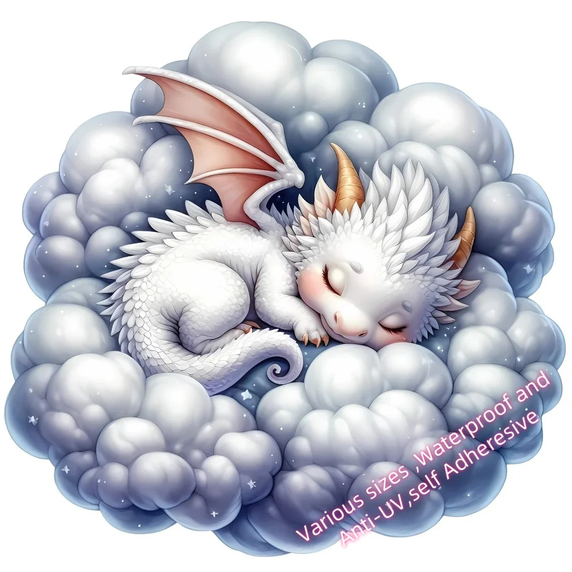 Three Ratels X40  Dragon Baby Sleeping Car Rear Windshield   Car door Decal Vinyl Waterproof Car  Skateboard Bridge Sticker