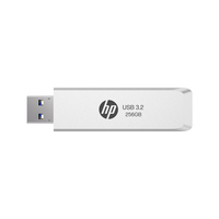 HP USB Flash Drive 3.2 64GB 128GB 256GB Memory USB Stick Push and Pull Design Metal PenDrive for Destops Laptop Macbook