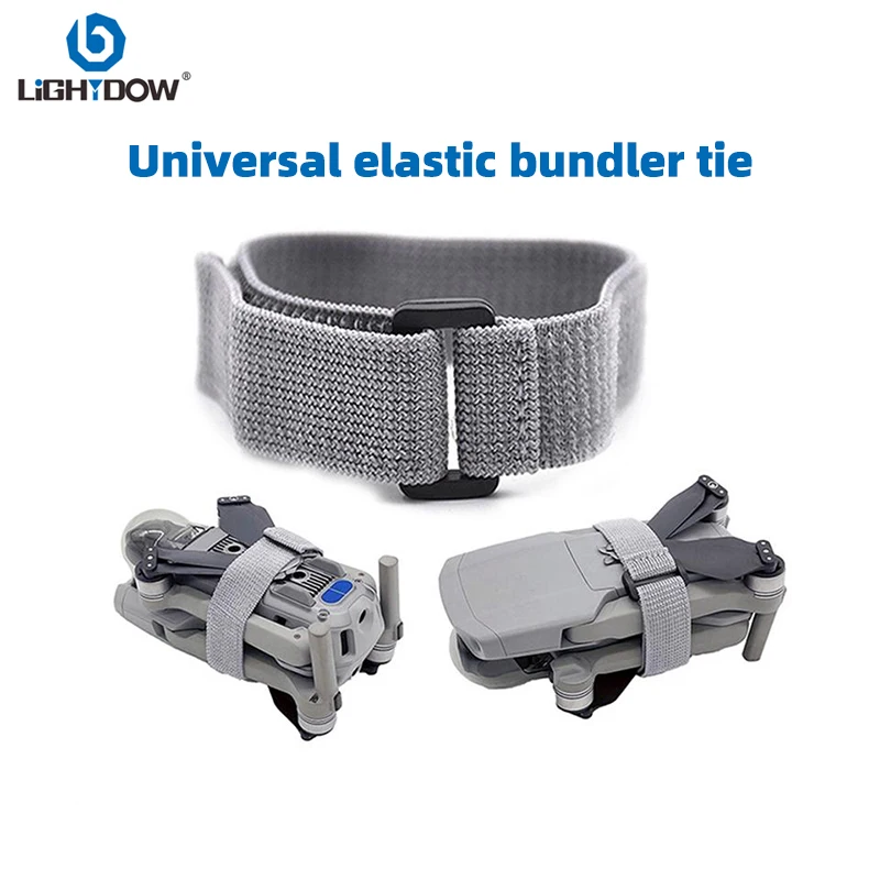 Lightdow Propeller Straps Nylon Elastic Drone for DJI Mini 4 Pro/Mini 3 Pro/Air 2 Highly Elastic and Wear-resistant 2.5×32cm