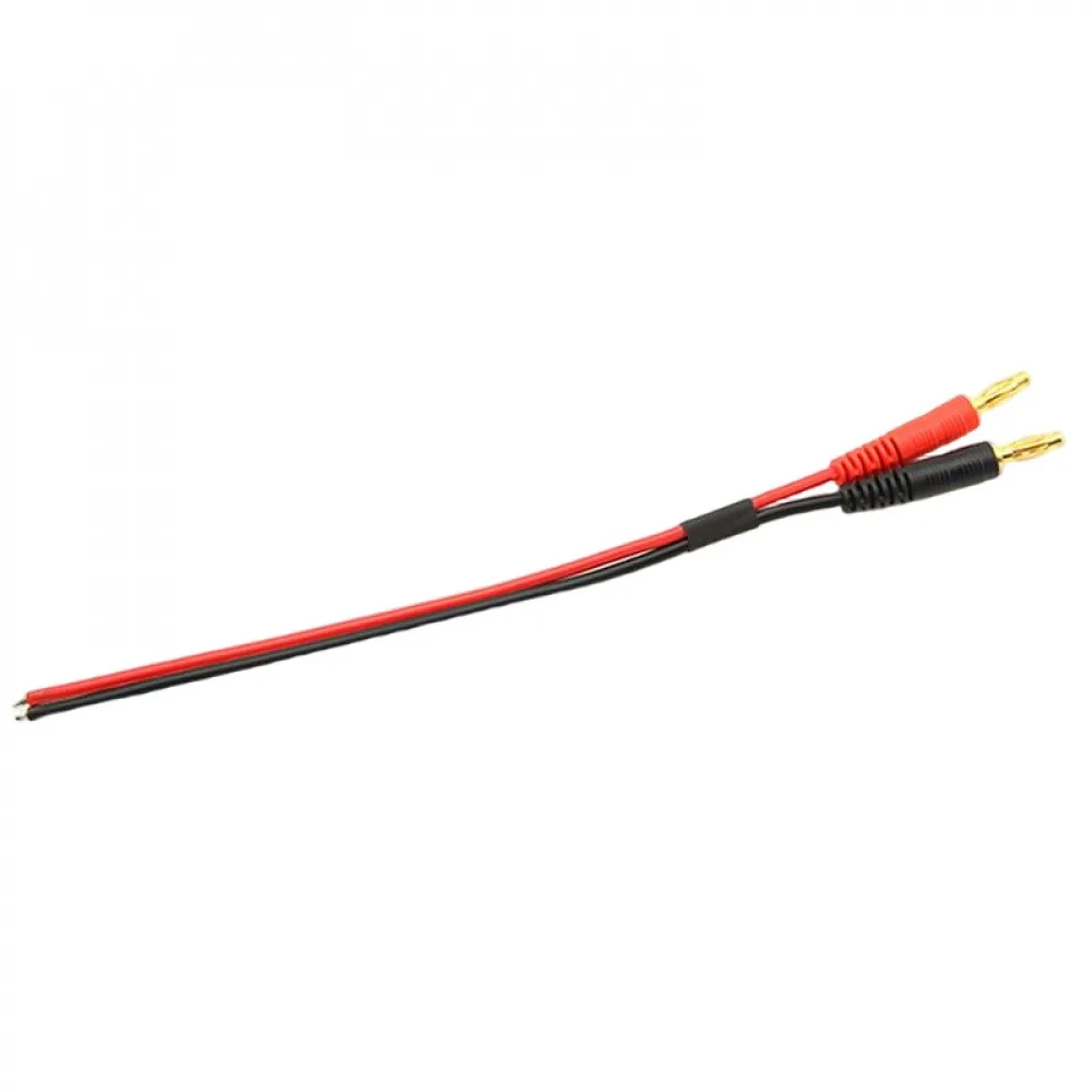 4.0 Banana Plug Charging Cable 200mm Power Extension Wire DIY Soldering Transfer Cable for RC Drone Lipo Battery Charger Wire