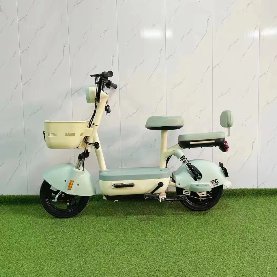 Hot Sale Electric City Scooter 350W E-Bike Electric Bicycle Electric Bike With Basket image 4