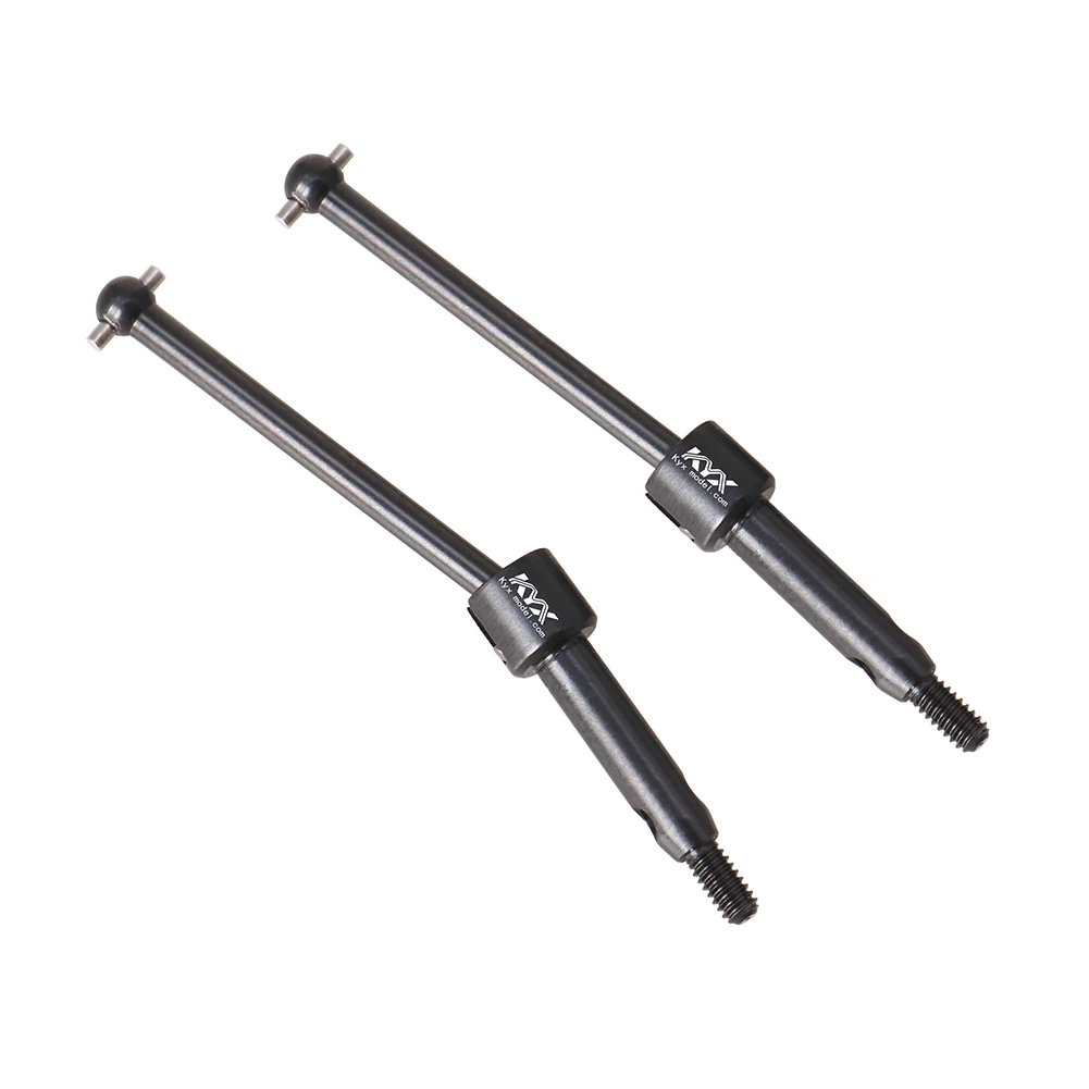 KYX Racing Hard Steel Rear Drive Shafts Upgrades Parts Accessories for 1/24 RC Crawler Car LOSI Micro-B Buggy