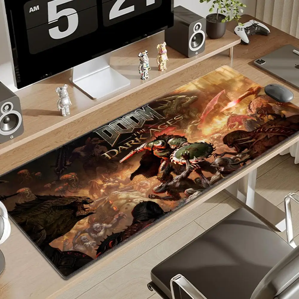 الموت العصور الداكنة لوحة الماوس اللاعبين أنيمي لعبة XXL المنزل HD مكتب الكمبيوتر الحصير اللوازم المكتبية سطح المكتب 70X30 90x40 #2