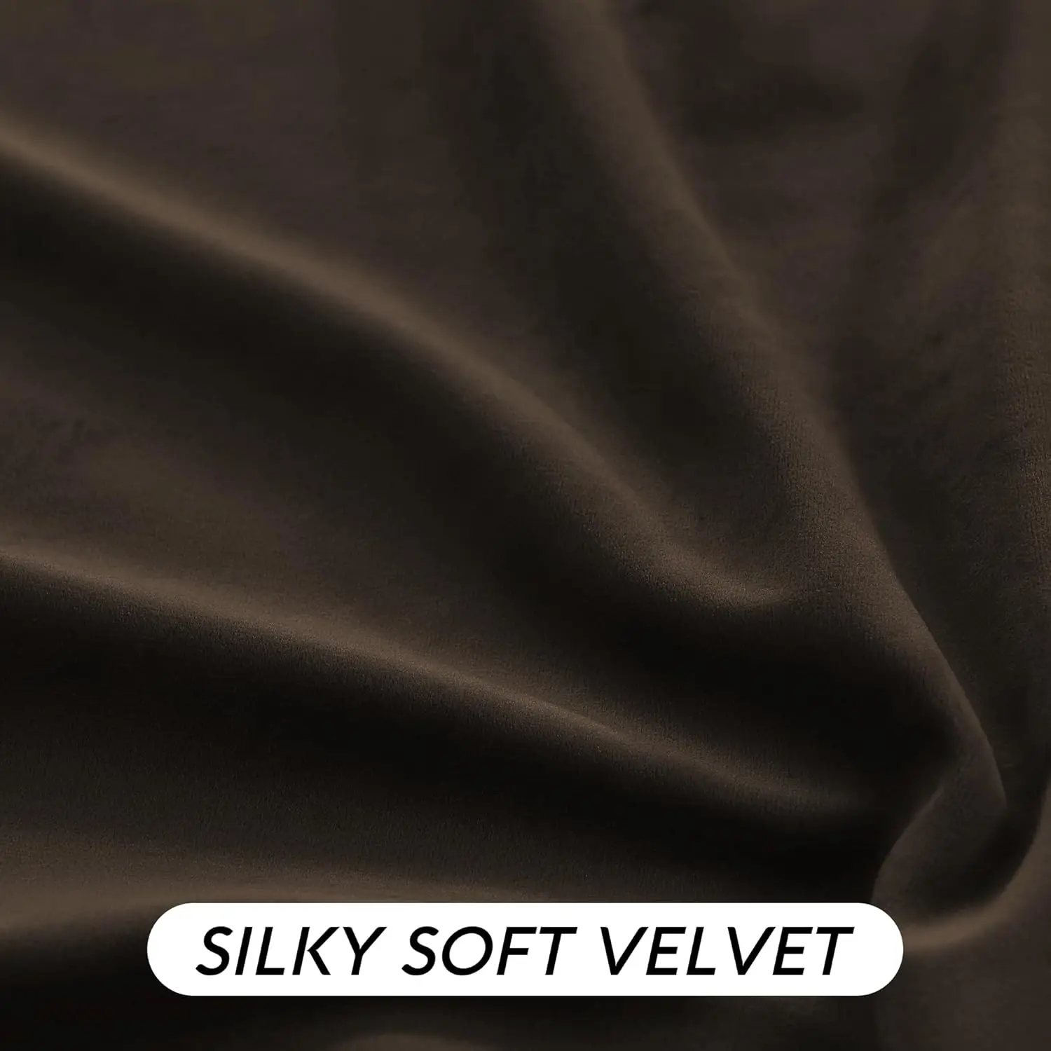 암막 단열 벨벳 커튼 96인치 길이, 침실 극장용 후크 벨트가 있는 암막 단열 커튼, 2개 패널