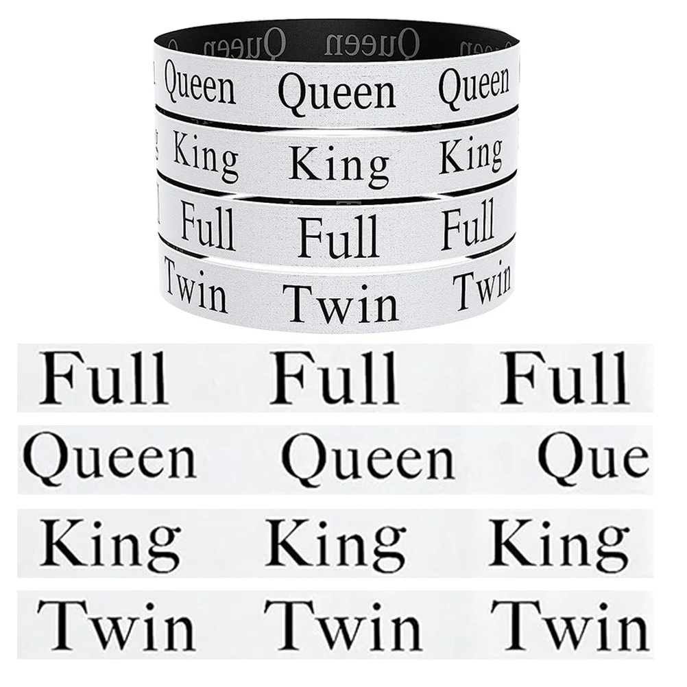 

8pcs Elastic Label Adjustable Organizing Bands For Sheets Bed Sheet Fasteners Linen Storage Roll Up Clothes Strap Clothing