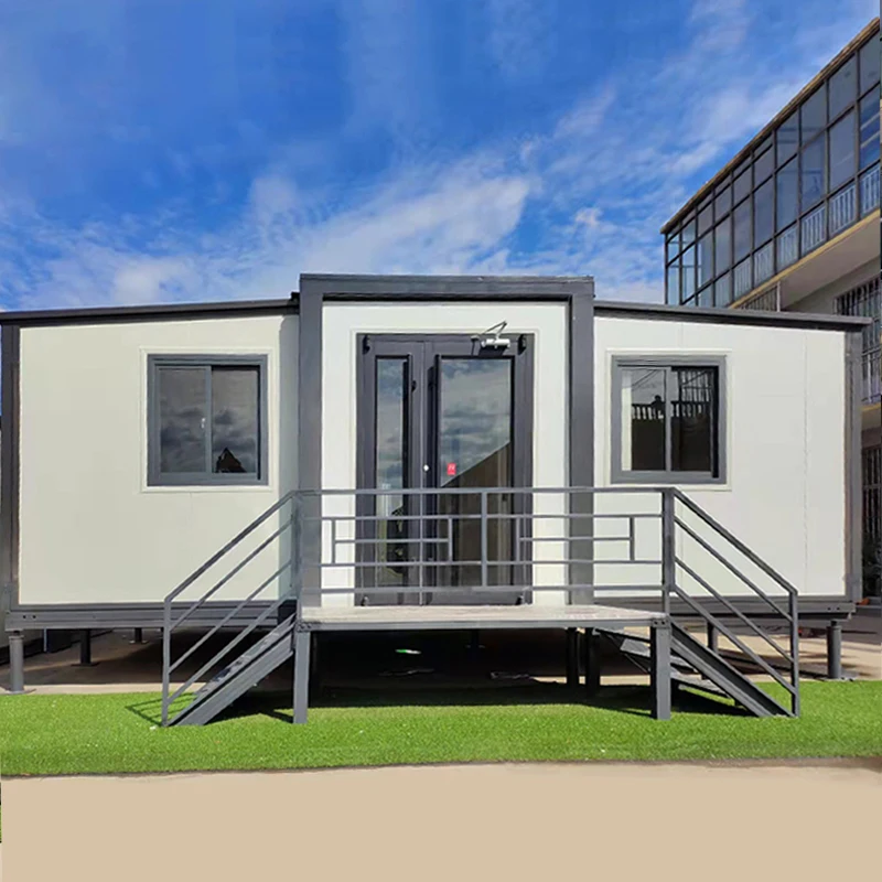 Waterproof Container House 40 Ft Expandable  Mobile Home Caravan Portable Houses 2 Bedrooms 4 Bedroom Container Home