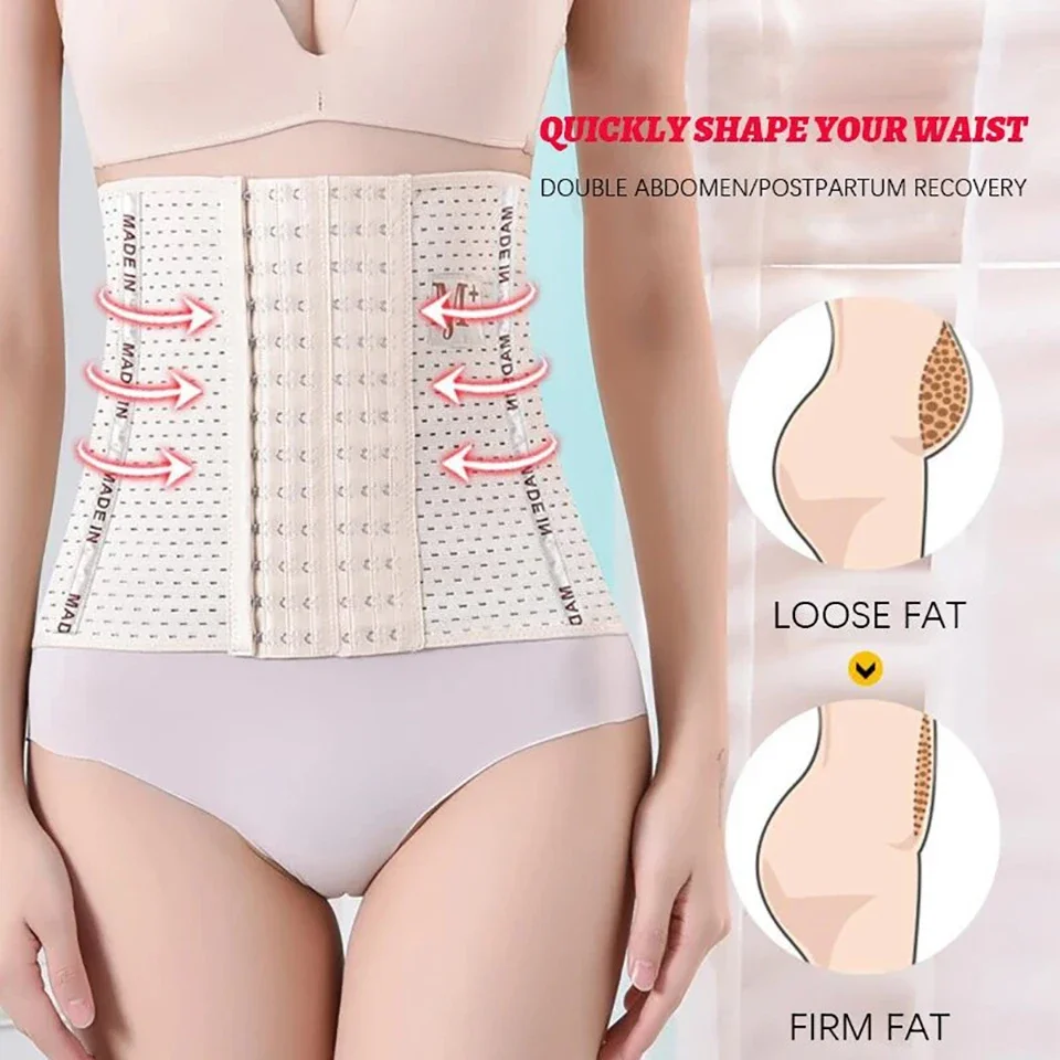 Waist Trainer Binders Modeling Strap Corset Tummy Control Body Shaper Stretch Shapewear Fajas Slimming Belt