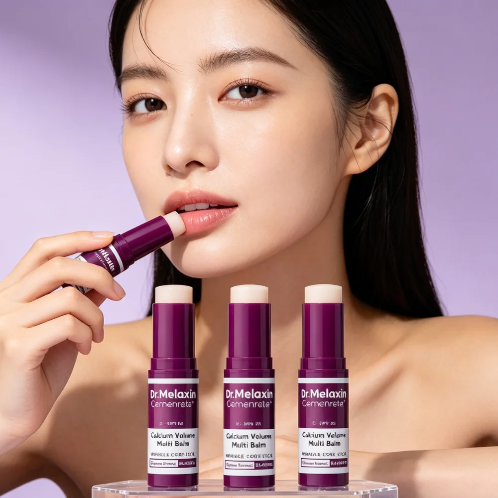 Daily Wrinkle Resist Moisturizing Stick Balm Multi Action Emollient Repair Dry Skin Firming Facial Cream Stick Skin Care Product