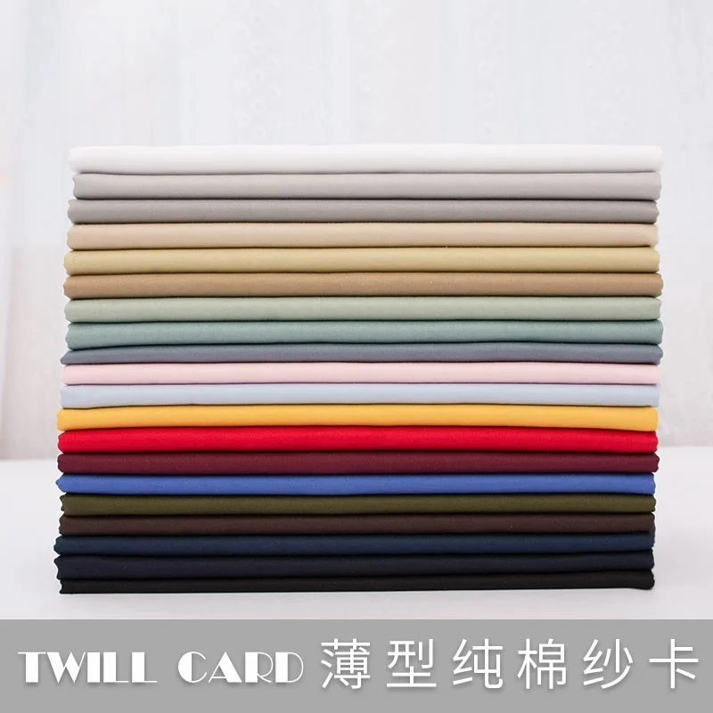 

Spring and Summer New Thin Type Cotton Twill Fabric Casual Pants Middle Suit Skirt Baby