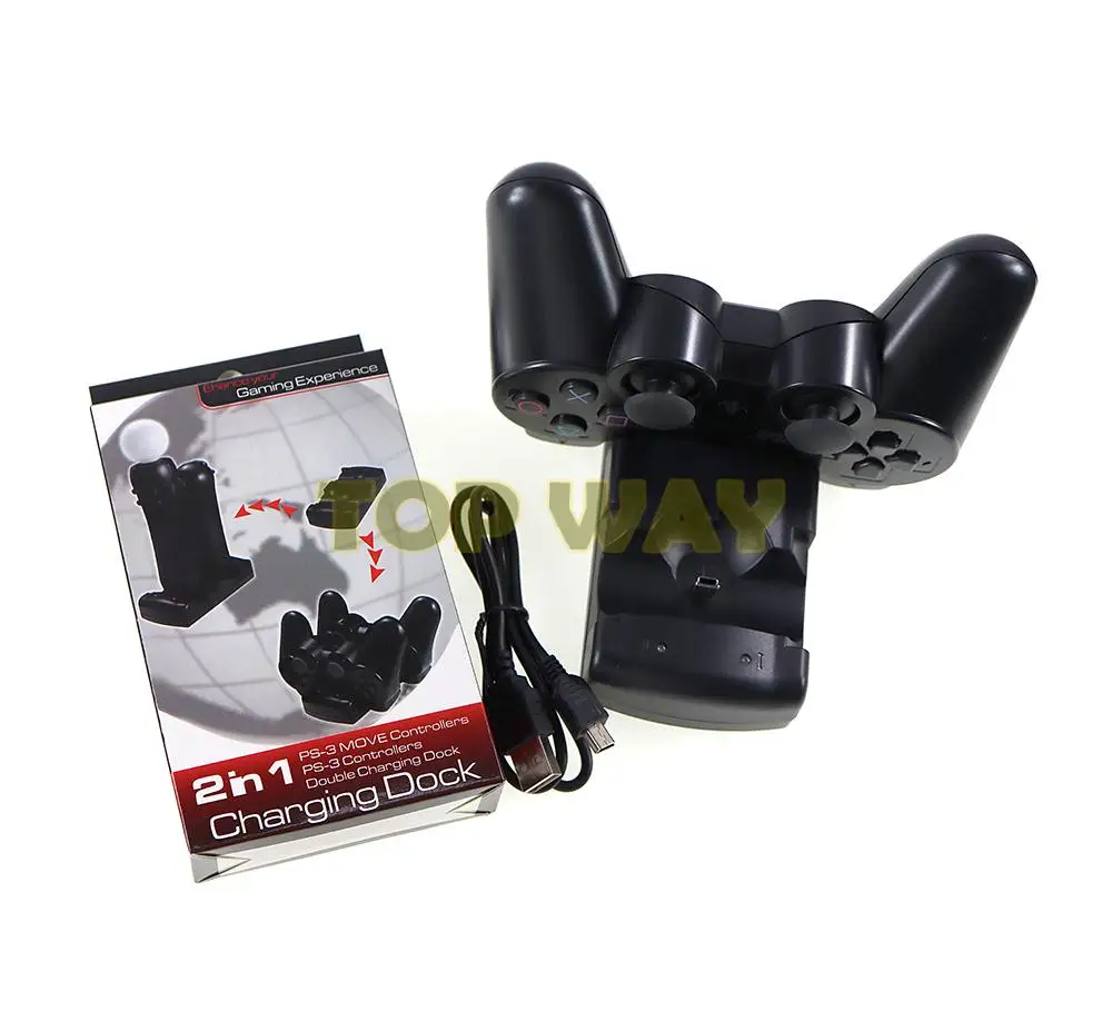 USB充電器,デュアル充電器,プレイステーション,スタンドホルダー,PS3マウント,ワイヤレスコントローラー,1個